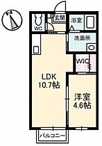 ルミエール西川津 A0201 ｜ 島根県松江市西川津町4298-2（賃貸アパート1LDK・2階・36.43㎡） その2