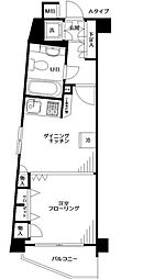 日神パレステージ西池袋公園 1DKの間取図画像