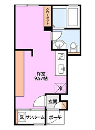 間取図画像 ワンルーム