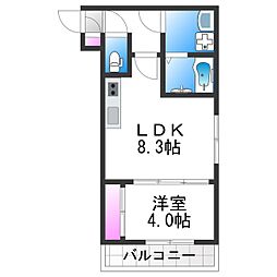 リーフテラス瓜破東 1階/-