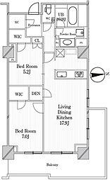 JPnoie恵比寿西 2LDKの間取図画像