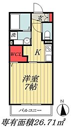 JR総武線 市川駅 徒歩15分 2階/-