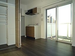 JR総武線 亀戸駅 徒歩2分の賃貸マンション 13階ワンルームのリビング/ダイニング