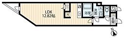 グランツ立川 1Kの間取図画像
