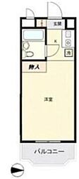 アートイン大塚 2階1Kの間取り