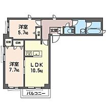 Ｇｒａｎｄ　Ｅｓｔａｃｉｏｎ 00201 ｜ 東京都西東京市田無町６丁目14-5（賃貸マンション2LDK・2階・57.26㎡） その2