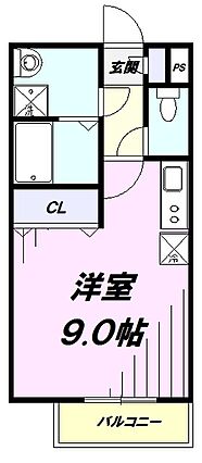 ジーメゾン福生武蔵野台_間取り_0