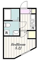 神奈川県相模原市中央区東淵野辺３丁目15-13（賃貸アパート1K・1階・17.18㎡） その2