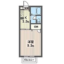 ラ・ルミエールIIＢ 00202 ｜ 栃木県宇都宮市平松２丁目11-10（賃貸アパート1K・2階・28.21㎡） その2