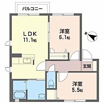 ユーカム 201 ｜ 秋田県秋田市土崎港東３丁目2-3-3（賃貸アパート2LDK・2階・49.60㎡） その2