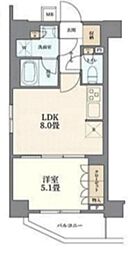 PARKLUXE蒲田一丁目 1LDKの間取図画像