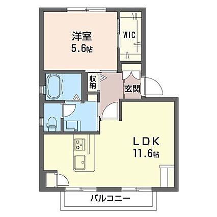 メビュース東城南E_間取り_0