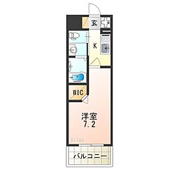アービングNeo平野駅前 8階/-