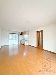 JR阪和線 久米田駅 徒歩8分の賃貸アパート 2階3LDKのリビング/ダイニング