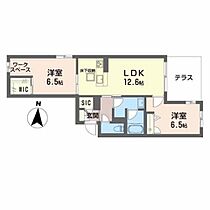 Ｓｈａｍａｉｓｏｎ　Ｌａ　Ｃａｓａ　Ｆｅｌｉｃｅ 0102 ｜ 大阪府堺市西区鳳北町５丁273-1（賃貸マンション2LDK・1階・62.70㎡） その2