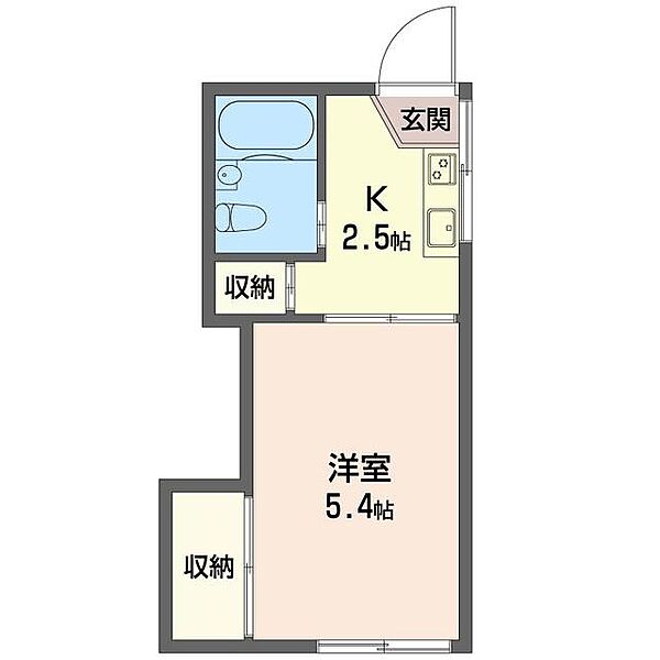 サンドミ－ル 00201｜東京都杉並区高円寺南３丁目(賃貸アパート1K・2階・18.00㎡)の写真 その2