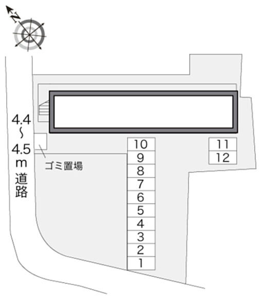 レオパレスＧＲＥＥＮ　ＶＩＥＷ(18922) 108｜神奈川県相模原市緑区町屋３丁目(賃貸アパート1K・1階・20.28㎡)の写真 その19