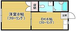 間取図画像 1DK