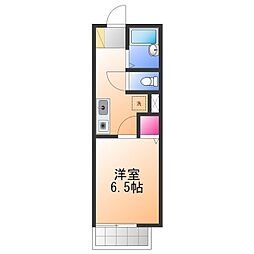 間取図画像 1K