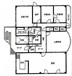 NKサンハイツ 3SLDKの間取図画像