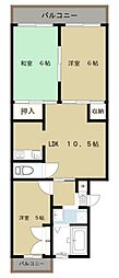 グランドール 3LDKの間取図画像