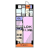 スカイヒルズ  ｜ 埼玉県戸田市美女木１丁目（賃貸マンション1LDK・8階・43.91㎡） その2