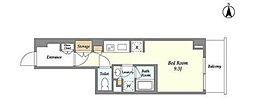 JPnoie駒沢大学 ワンルームの間取図画像