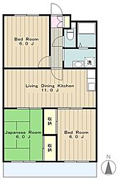 ソレイユ楠 2階