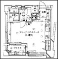 朝日フリーディオ四谷三丁目1階12.7万円