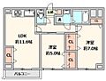 エクセレント聖蹟桜ヶ丘4階10.4万円