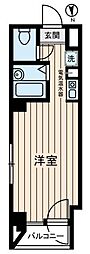 宮崎ビル ワンルームの間取図画像