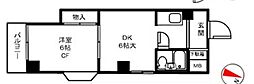 ウィンド聖蹟桜ヶ丘 1DKの間取図画像