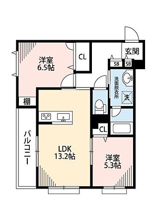 シャーメゾンジオ白鷺_間取り_0