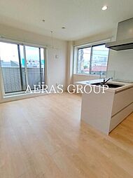 フロール多摩川 3階1LDKのリビング/ダイニング