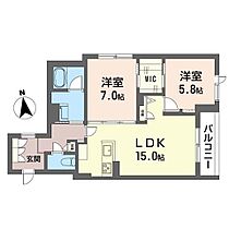 ヴェスタルハイム 00301 ｜ 埼玉県越谷市伊原１丁目4-5（賃貸マンション2LDK・3階・67.06㎡） その2