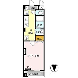 エルロード住吉7号館 1階/-