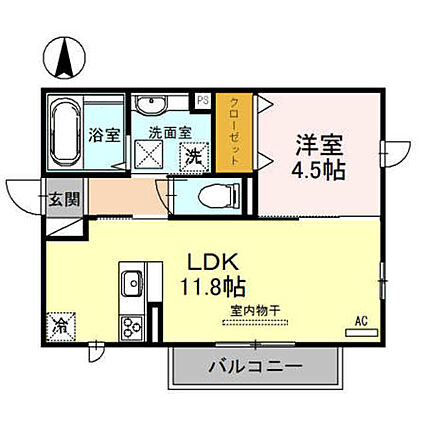 プチアングル_間取り_0