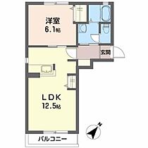 ドーノマエＡ 203 ｜ 福島県いわき市内郷御厩町川向6-1（賃貸アパート1LDK・2階・42.00㎡） その2