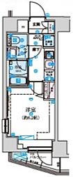 LIVCITY初台 1Kの間取図画像