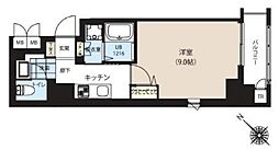 グランカーサ日本橋浜町 7階1Kの間取り