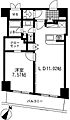 レジディア日本橋人形町23階23.5万円