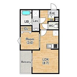 (仮称)ジーメゾン松原 3階/-