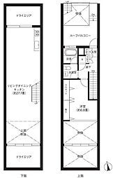 パークジオ学芸大学 1LDKの間取図画像