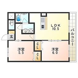 ヴィスタシア 1階