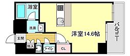 セレニテ梅田北プレミアム ワンルームの間取図画像