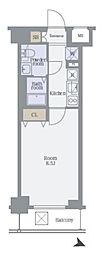 MAKESDESIGN池袋EAST 1Kの間取図画像