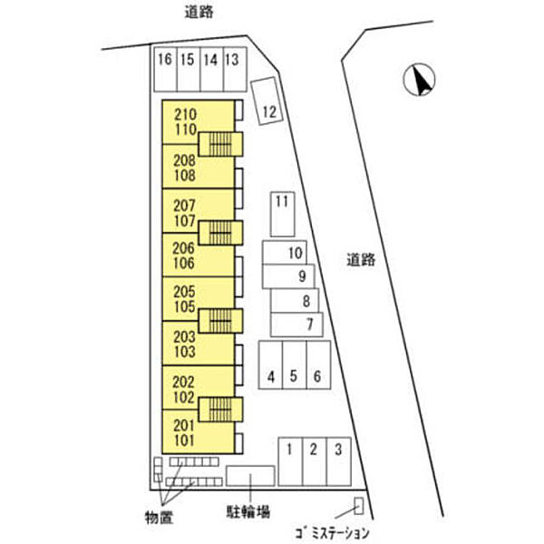 カーサグランビア 110｜新潟県長岡市古正寺１丁目(賃貸アパート1K・1階・28.75㎡)の写真 その28