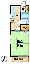 ハイツ富沢 201. ｜ 東京都多摩市諏訪１丁目50-1（賃貸アパート1K・2階・18.90㎡） その2