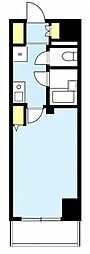 スカイコート銀座東 1Kの間取図画像