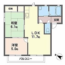 西条ビバリーヒルズ 0201 ｜ 兵庫県加古川市神野町西条866（賃貸アパート2LDK・2階・50.07㎡） その2